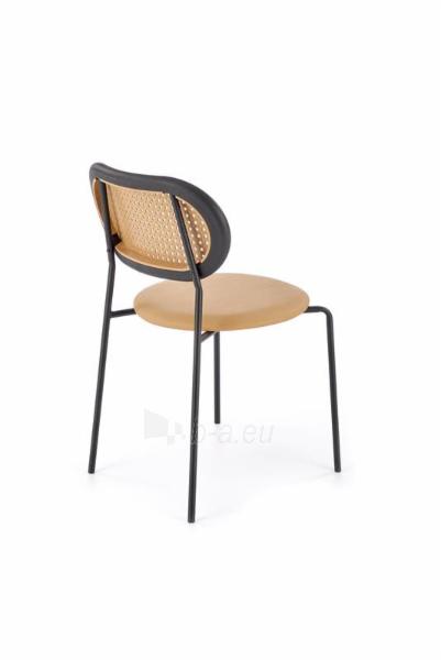 Valgomojo kėdė K524 šviesiai ruda paveikslėlis 5 iš 9