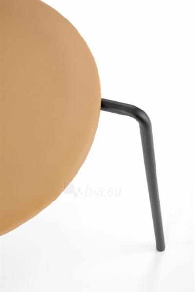 Valgomojo kėdė K524 šviesiai ruda paveikslėlis 9 iš 9