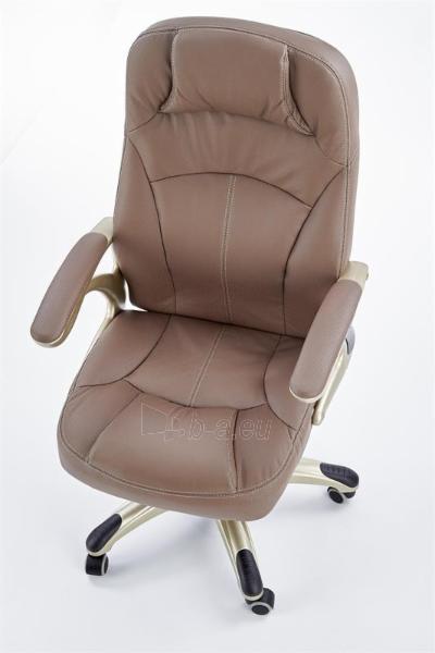 Biuro kėdė vadovui CARLOS šviesiai ruda paveikslėlis 9 iš 9