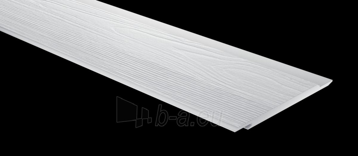 Fibrocementinė dailylentė Hardie® Plank VL Click (Arctic White) medžio imitacija paveikslėlis 2 iš 3