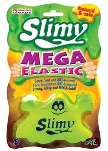 33805 SLIMY Mega Elastic SWISS žaislas Slime toy unboxing paveikslėlis 2 iš 3