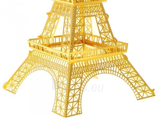 3D dėlionė Eifelio bokštas, metalinis paveikslėlis 5 iš 5