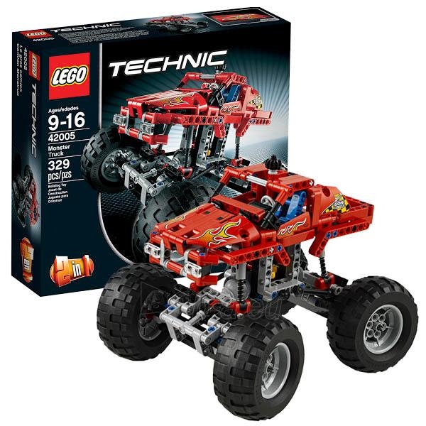 Konstruktorius LEGO Technic 42005 - Monster sunkvežimis paveikslėlis 2 iš 2