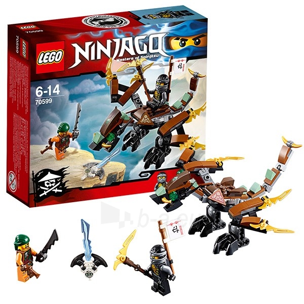 70599 LEGO Ninjago drakonas, 6-14 m. NEW 2016! paveikslėlis 1 iš 1