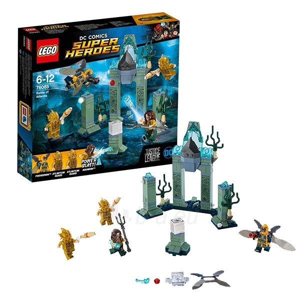 76085 LEGO® Super Heroes Teisingumo lyga: Atlantidos mūšis, 6-12 m. NEW 2017! paveikslėlis 1 iš 1