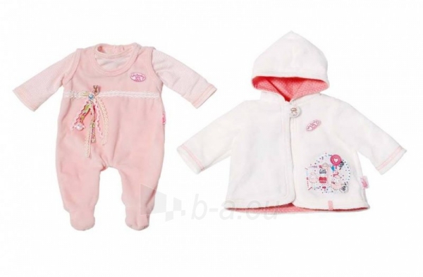 793992 Одежда для Baby Annabell - Комбинезон и куртка с капюшоном Zapf Creation paveikslėlis 2 iš 5