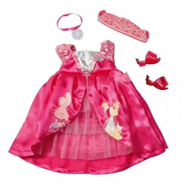 819333 Платье с аксессуарами для принцессы куклы BABY BORN ZAPF CREATION paveikslėlis 1 iš 3