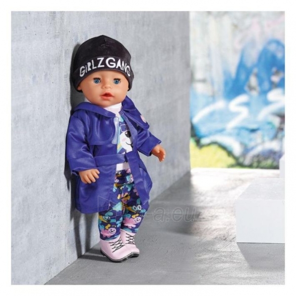 Lėlės Baby Born rūbų komplektas šaltai dienai 828151 Zapf Creation paveikslėlis 6 iš 6