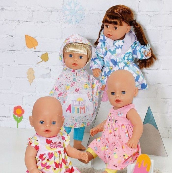 829424 Zapf Creation Baby Born Сезонный комплект 4 Комплектa одежды для кукол 43 CM paveikslėlis 1 iš 6