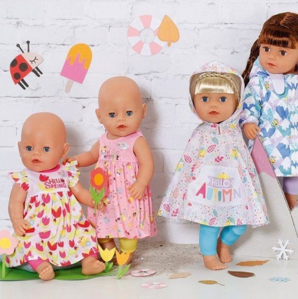 829424 Zapf Creation Baby Born Сезонный комплект 4 Комплектa одежды для кукол 43 CM paveikslėlis 5 iš 6