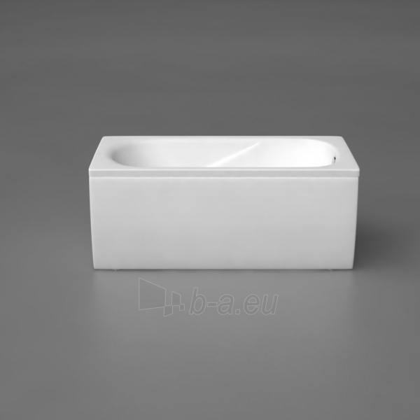 Akmens masės vonia VISPOOL CLASSICA 150x75 stačiakampė balta paveikslėlis 5 iš 5