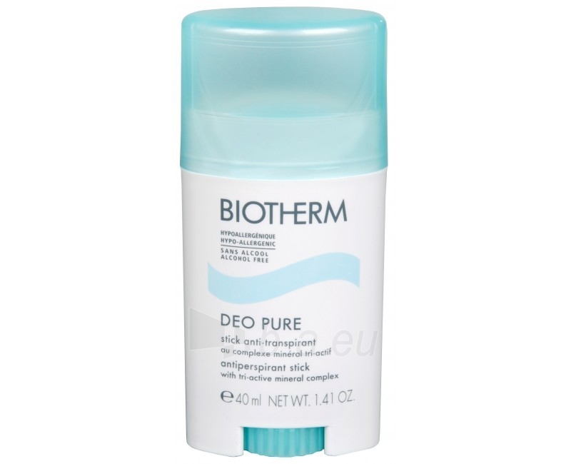 Biotherm Deo Pure Antiperspirant Cosmetic 40ml paveikslėlis 1 iš 2