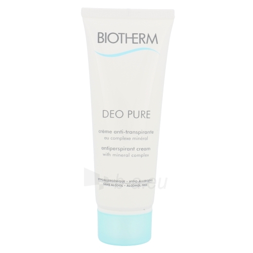 Biotherm Deo Pure Antiperspirant Cream Cosmetic 75ml paveikslėlis 1 iš 1