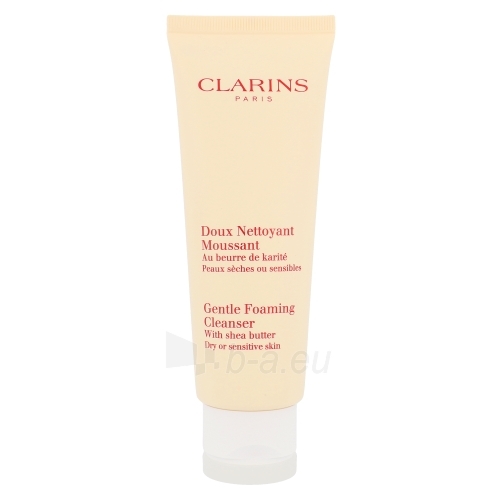 Clarins Gentle Foaming Cleanser Dry Skin Cosmetic 125ml (Without box) paveikslėlis 1 iš 1