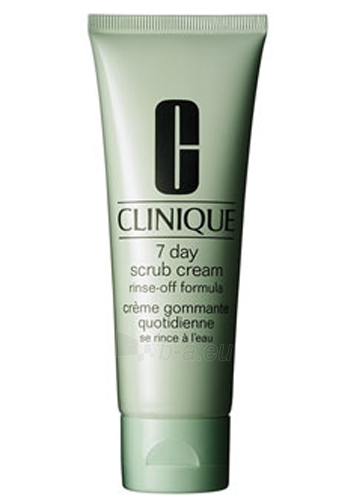 Clinique 7 Day Scrub Cream Rinse-off formula Cosmetic 100ml paveikslėlis 1 iš 1