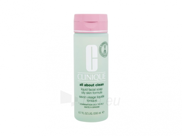 Clinique Liquid Facial Soap Oily Cosmetic 200ml paveikslėlis 1 iš 1