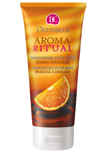 Dermacol Aroma Ritual Harmoniz Body Lotion Belgian Chocolat Cosmetic 200ml paveikslėlis 1 iš 1