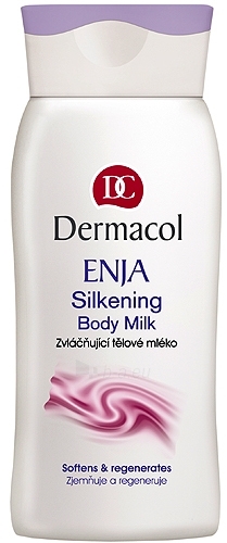 Dermacol Enja Silkening Body Milk Cosmetic 200ml paveikslėlis 1 iš 1
