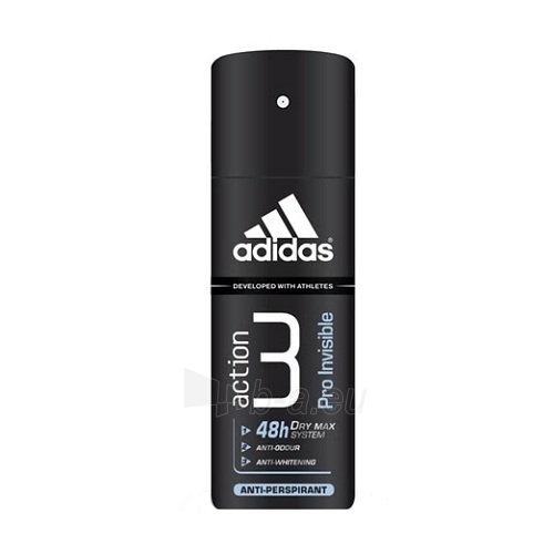Dezodorantas Adidas Action 3 Pro Invisible Deodorant 150ml paveikslėlis 1 iš 1