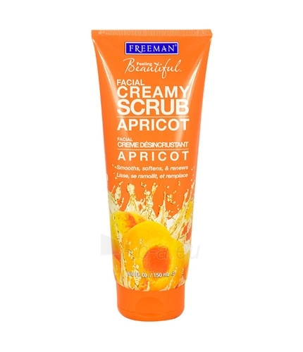 Freeman Creamy Scrub Apricot Cosmetic 150ml paveikslėlis 1 iš 1