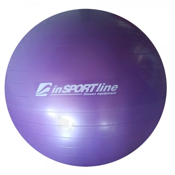 Gimnastikos kamuolys inSPORTline Comfort Ball 95 cm pilkas paveikslėlis 4 iš 5