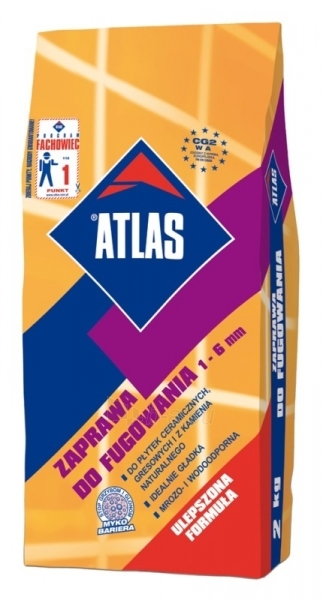 ATLAS Grout (2-6mm) walnut 022 5kg paveikslėlis 1 iš 1