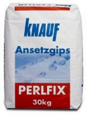 Gipskartonio plokščių klijai Knauf GKP PERLFIX 30 kg vokiškas paveikslėlis 1 iš 1