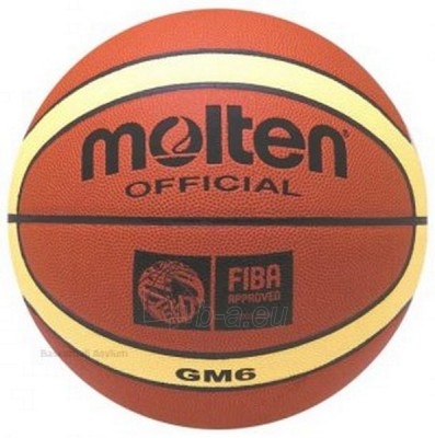 Krepšinio kamuolys MOLTEN BGM6 paveikslėlis 1 iš 1