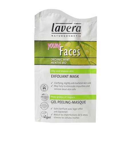 Lavera Cleansing Scrub Mask Mint Cosmetic 10ml paveikslėlis 1 iš 1