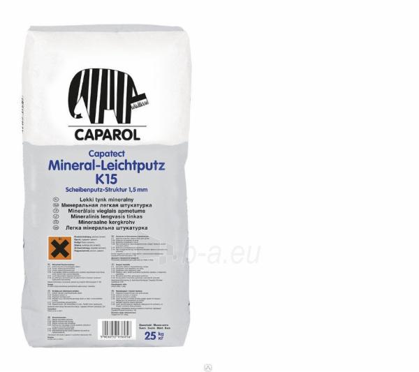 Mineralinis tinkas 139 Mineral-Leichtputz K15 samanėlė 25kg (Lenkija) paveikslėlis 1 iš 2