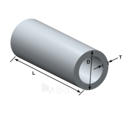 Stainless steel tube 20x1.5 polir. 1.4301 paveikslėlis 1 iš 1