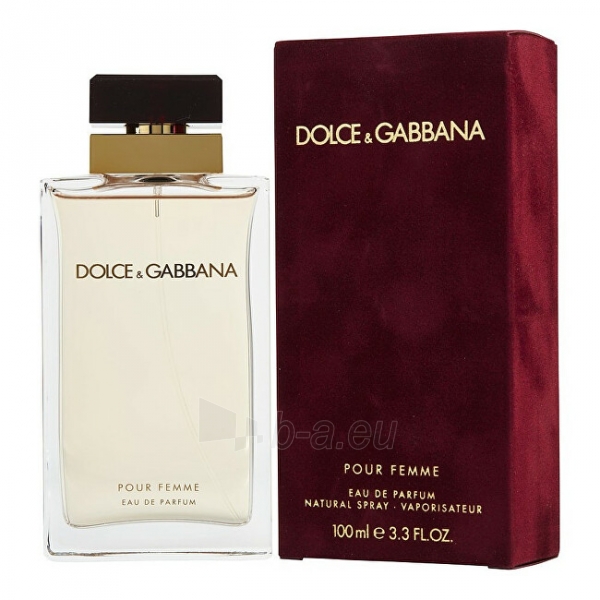 Dolce & Gabbana Pour Femme EDP 100ml paveikslėlis 1 iš 2