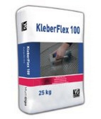 Plytelių klijai MultiGips Kleberflex 100 elastingi 25kg paveikslėlis 1 iš 1