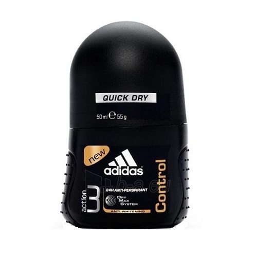 Rutulinis dezodorantas Adidas Action 3 Control Deo Rollon 50ml paveikslėlis 1 iš 1