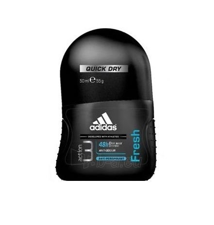 Rutulinis dezodorantas Adidas Action 3 Fresh Deo Rollon 50ml paveikslėlis 1 iš 1