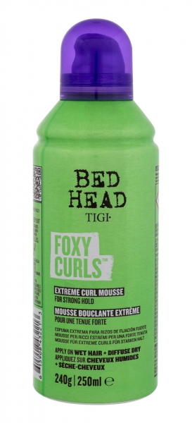 Tigi Bed Head Foxy Curls Extreme Curl Mousse Cosmetic 250ml paveikslėlis 1 iš 1