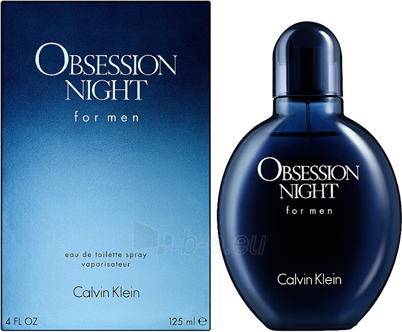 Tualetinis vanduo Calvin Klein Obsession Night EDT 125ml paveikslėlis 2 iš 2