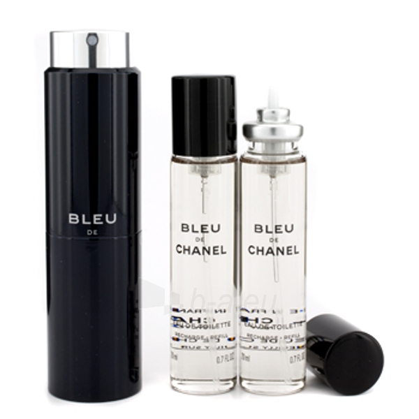 Tualetinis vanduo Chanel Bleu de Chanel EDT 3x20ml paveikslėlis 1 iš 1