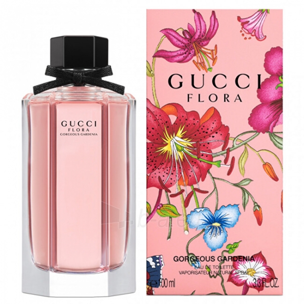 Tualetinis vanduo Gucci Flora by Gucci Gorgeous Gardenia EDT 100ml paveikslėlis 1 iš 1