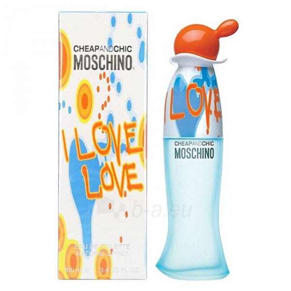 Tualetinis vanduo Moschino I Love Love EDT 30ml paveikslėlis 1 iš 2