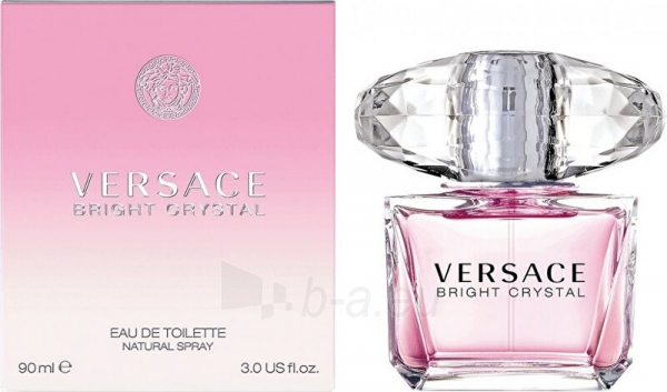 Tualetinis vanduo Versace Bright Crystal EDT moterims 90ml paveikslėlis 1 iš 5