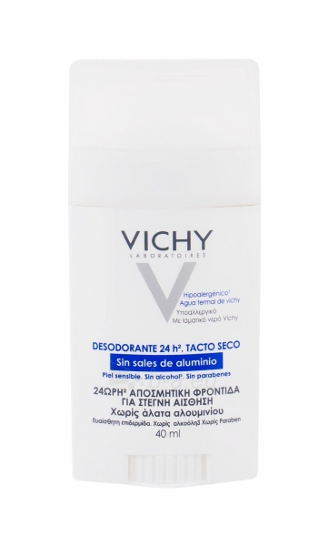 Vichy Deodorant Apaisant 24 h Cosmetic 40ml paveikslėlis 1 iš 1
