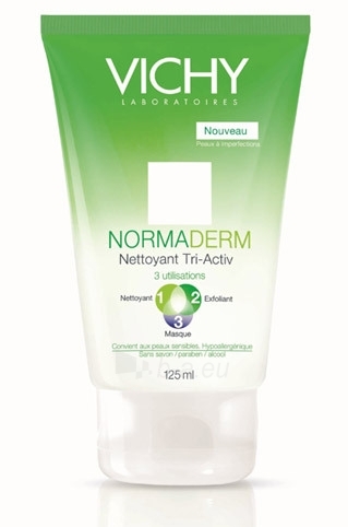 Vichy Normaderm Tri Active Cleanser Cosmetic 125ml paveikslėlis 1 iš 1