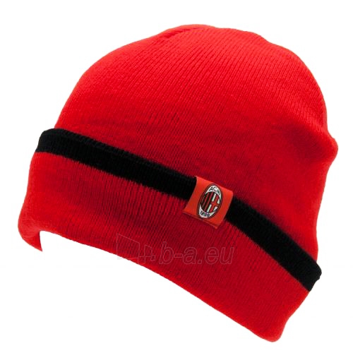 A.C. Milan atlenkiama žieminė kepurė (Raudona) paveikslėlis 1 iš 3