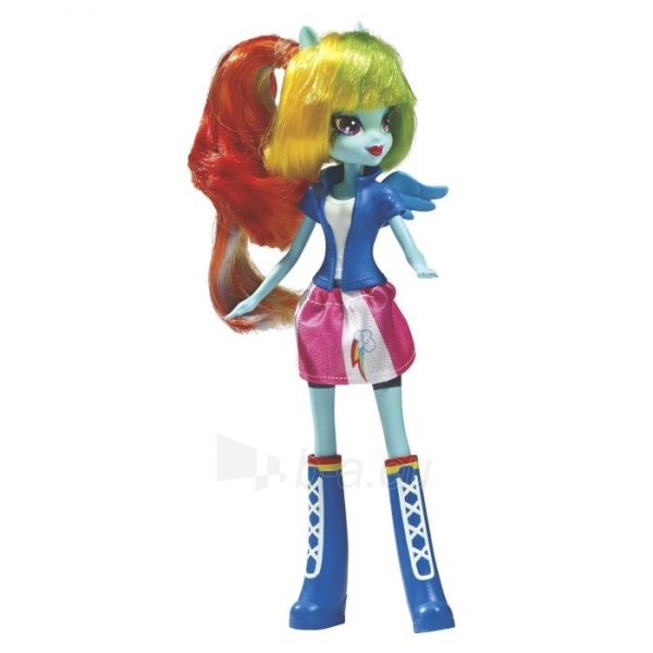 A9258 / A9224 Equestria Girls Rainbow Rocks Rainbow Dash Кукла-пони Радуга HASBRO paveikslėlis 2 iš 3