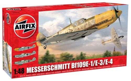 AIRFIX klijuojamas modelis A05120 MESSERSCHMITT Bf109E-1/E-3/E-4 paveikslėlis 1 iš 1
