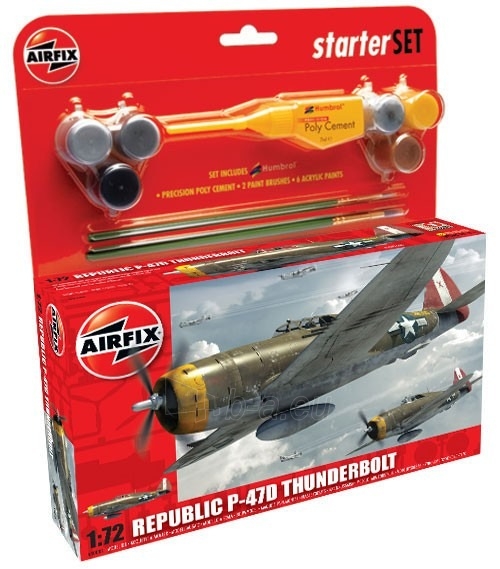 AIRFIX klijuojamas modelis A50088 REPUBLIC P-47D THUNDERBOLT paveikslėlis 1 iš 1