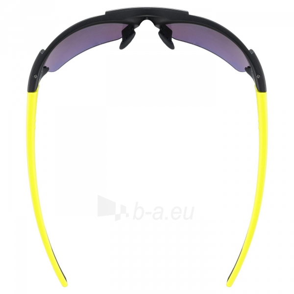Brilles Uvex Blaze III black mat yellow / mirror yellow paveikslėlis 4 iš 5