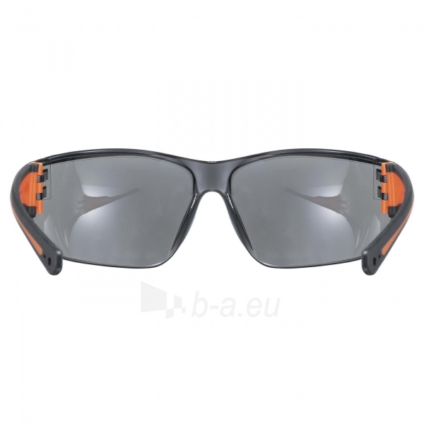 Akiniai Uvex Sportstyle 204 black orange / mirror silver paveikslėlis 3 iš 5