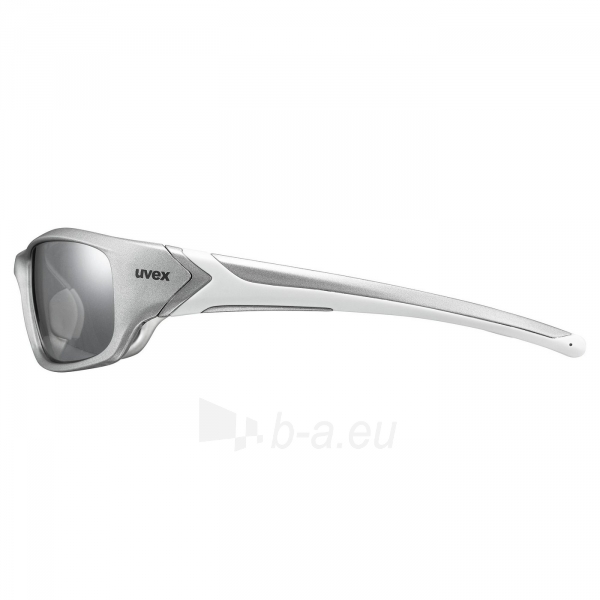 Brilles Uvex Sportstyle 211 grey mat / litemirror silver paveikslėlis 4 iš 5